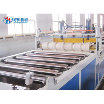 PC corrugated roof sheet machine line